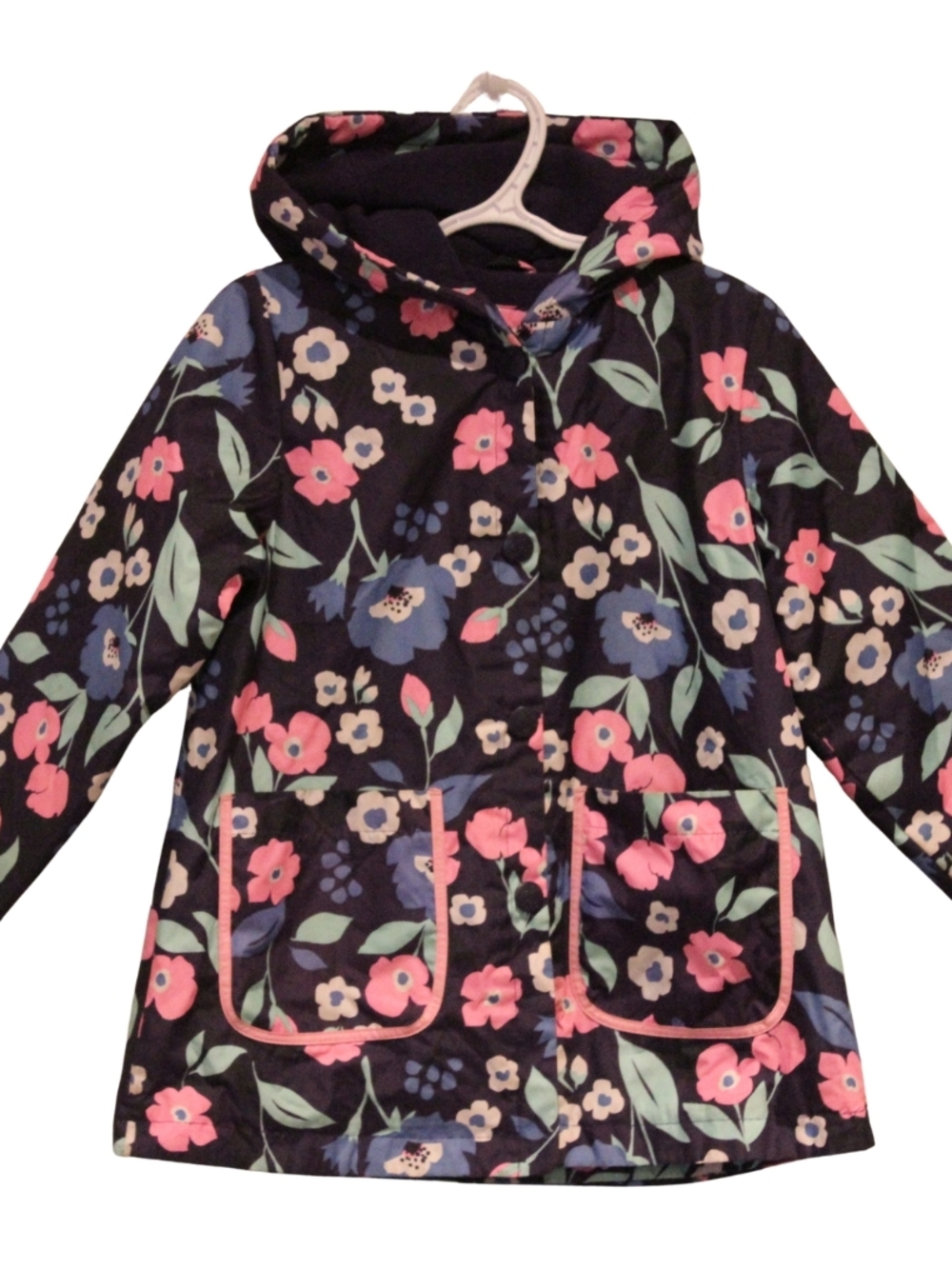 2/$30 🏷 Carters Floral Rain Coat Size 6